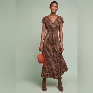 Frye Paris Petals Buttondown Dress